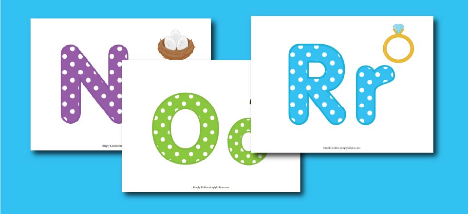 A-Z Play Dough Letter Mats: Free Download