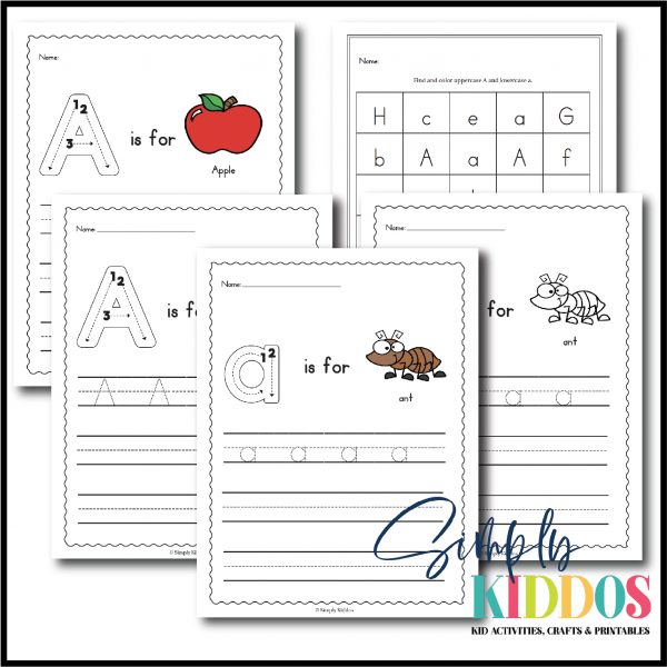 Letter A Printable-96