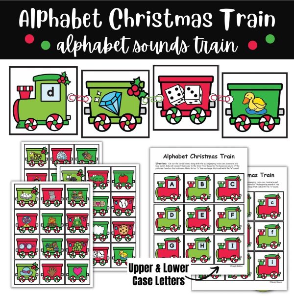 Alphabet Christmas Train