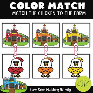 Color Matching the Chicken to the farm