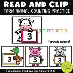Farm Animal Number Counting