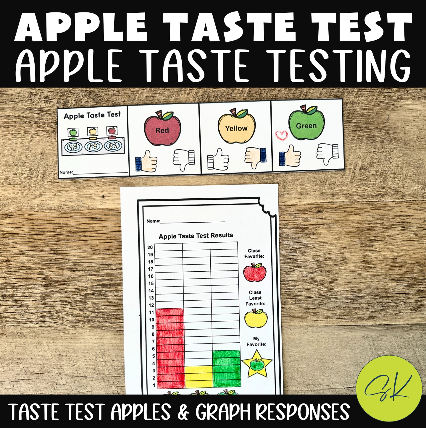 Taster Test Apple Taste Testing – Simply Kiddos